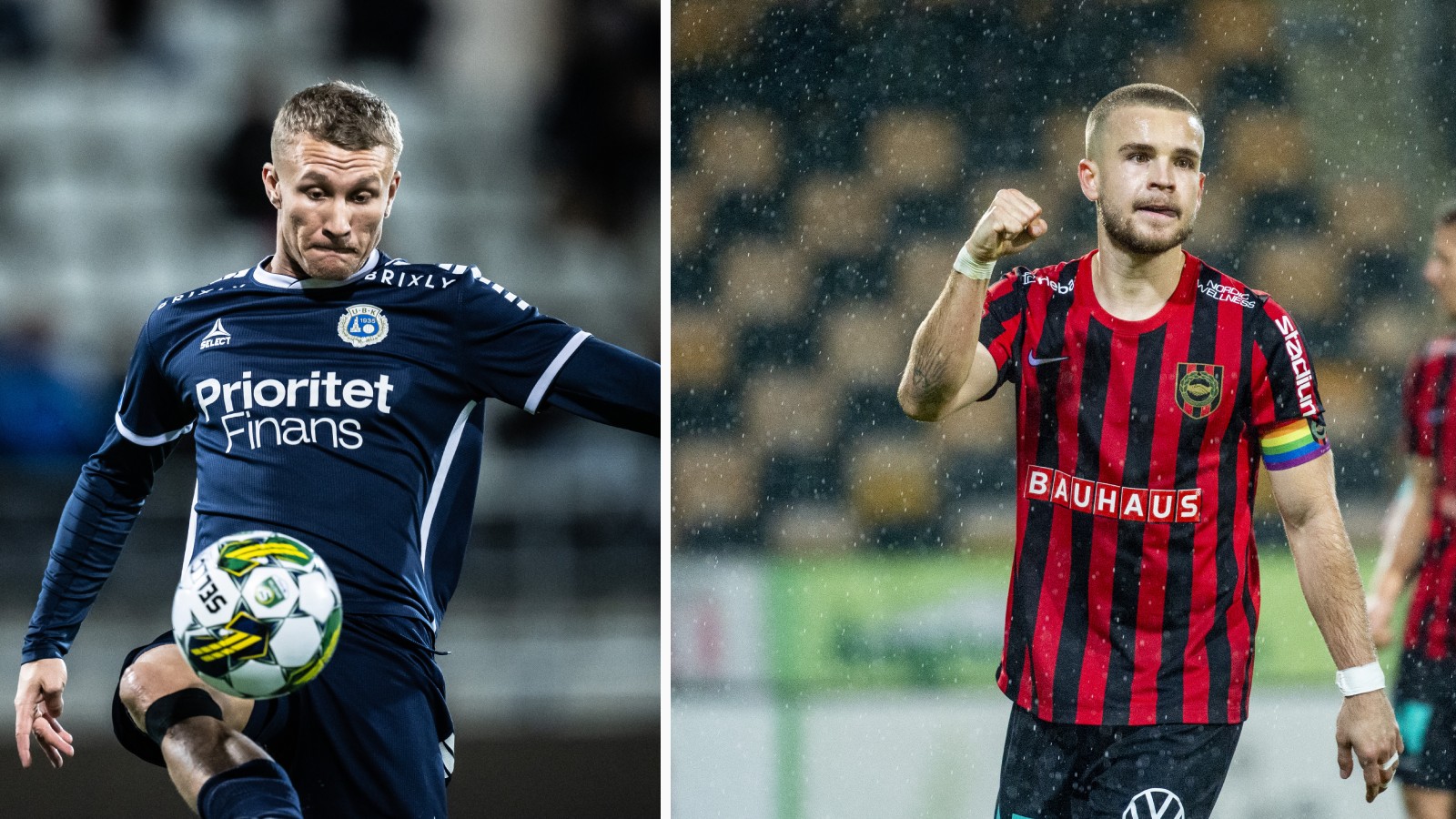 Utsiktens och Brommapojkarnas startelvor