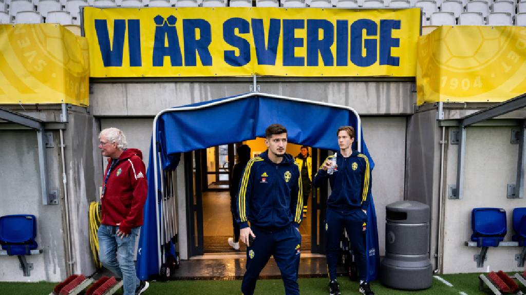 Startelvan för Sveriges U21 landslag mot Moldavien