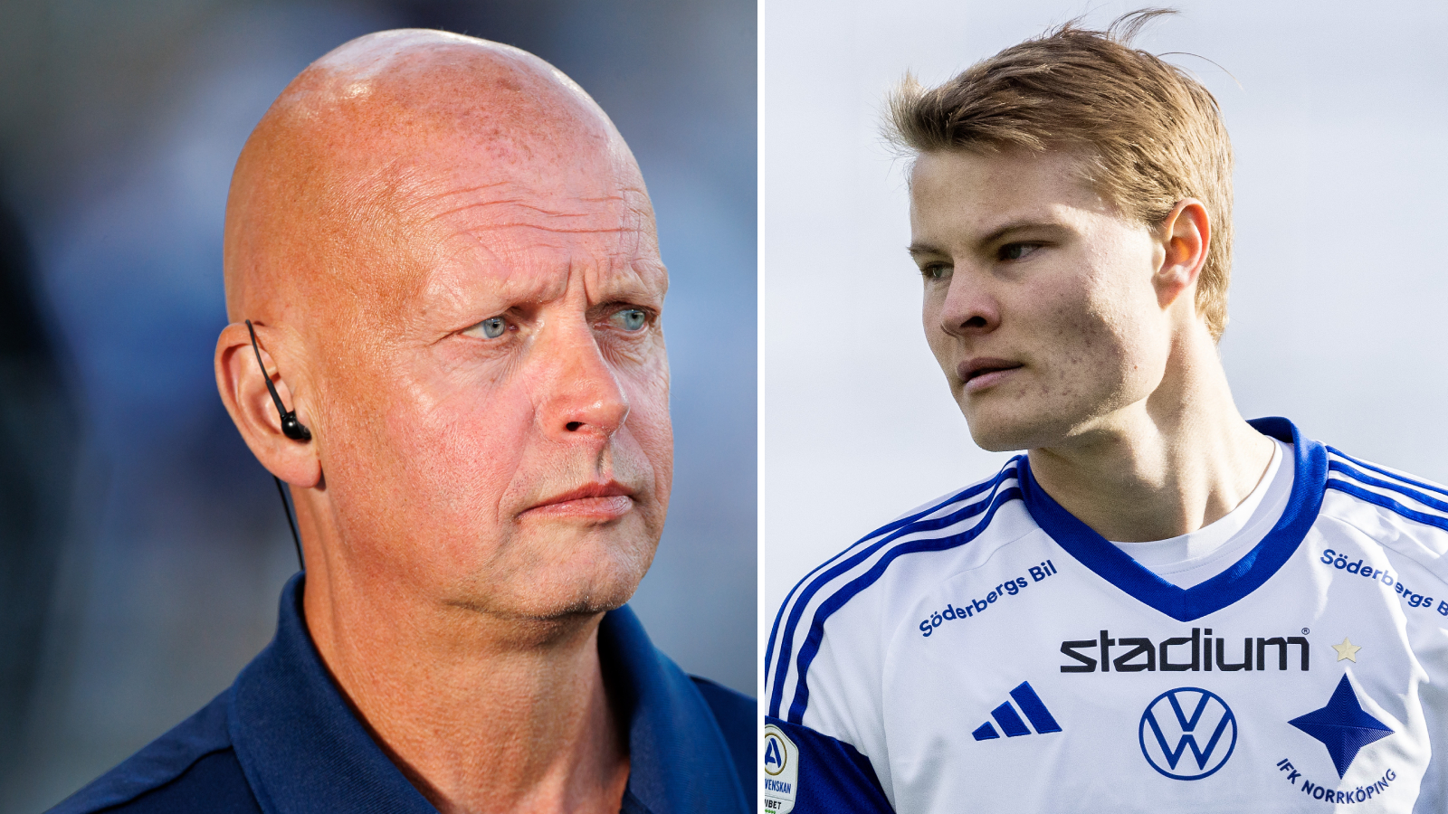 Martinsson efter försäljningen av Gudjohnsen: “Hade såklart hoppats att han skulle slå igenom i Norrköping”