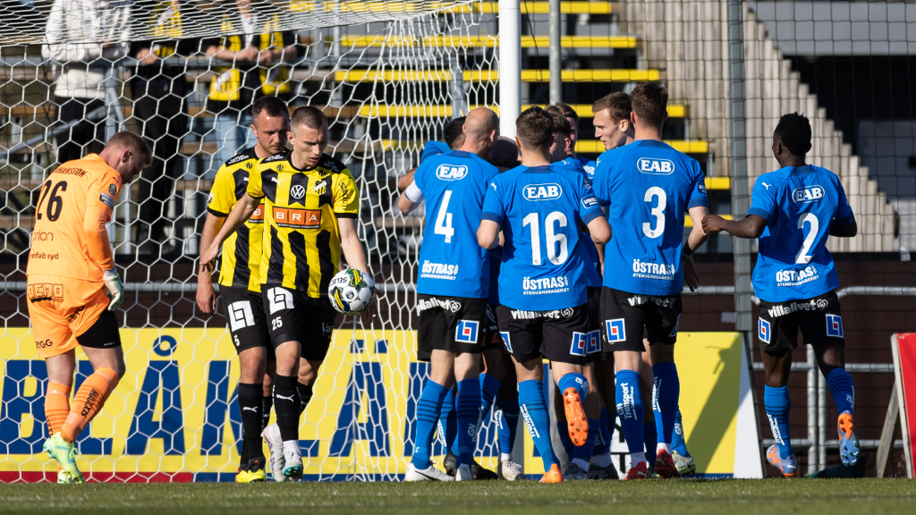 Häcken i underläge mot Halmstads BK