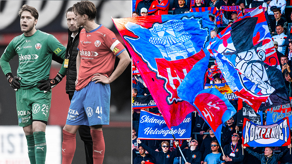 Plåster på såren – HIF-supportrar som utmanar storklubbarna