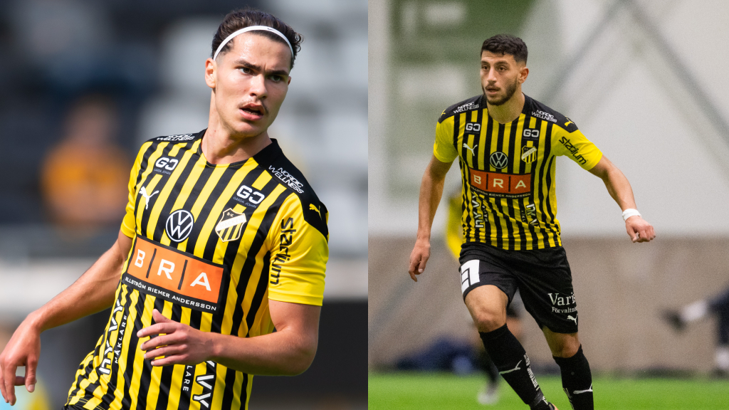 BK Häcken lånar ut duo