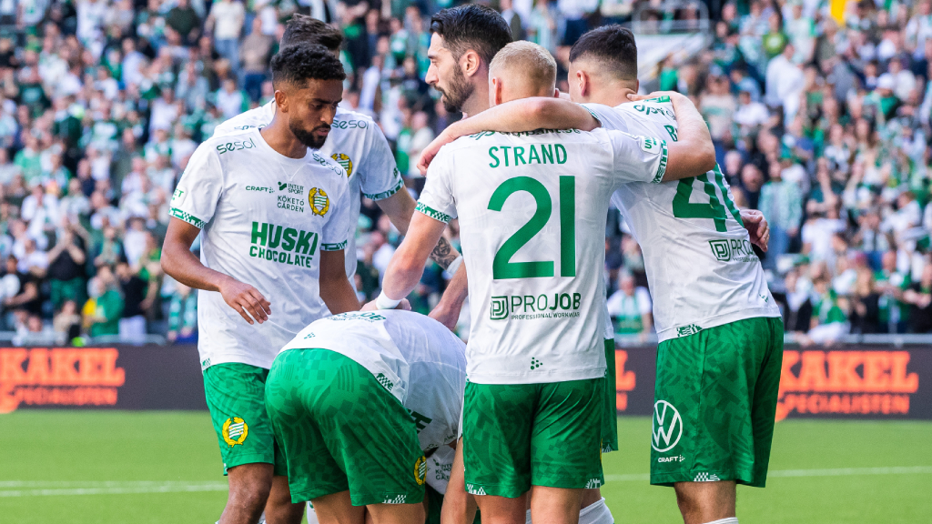 Hammarby tog emot Varbergs BoiS på Tele2 Arena