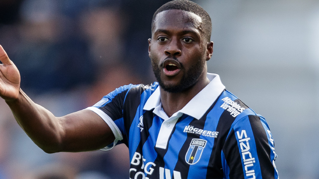 Isak Ssewankambo provspelar med IFK Norrköping