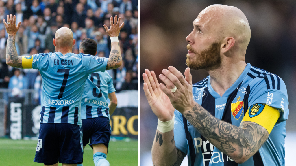 Magnus Eriksson var mycket nöjd och stolt efter Djurgårdens seger mot Malmö