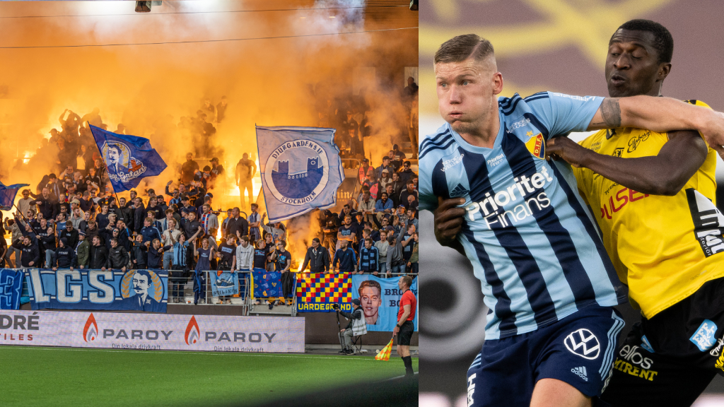 BEKRÄFTAR: Pyroteknik utlöste brandlarmet mellan Elfsborg och DIF