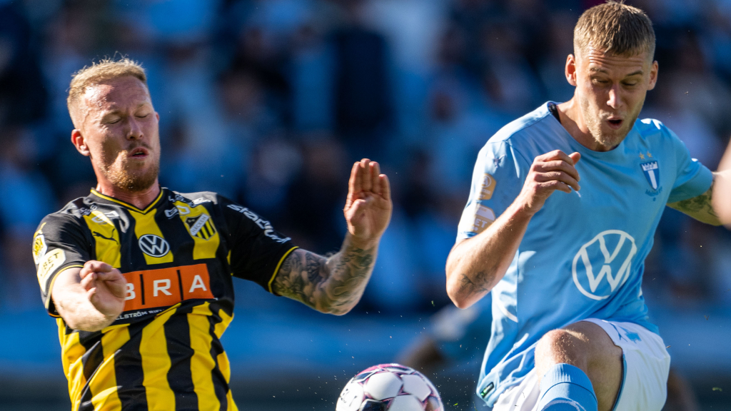 Häcken besegrade MFF som föll för tredje raka matchen