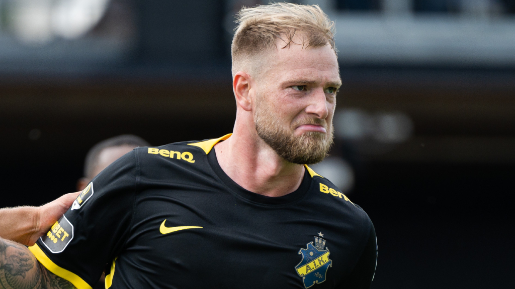 Guidetti har presenterat sig i AIK – gör 1-0