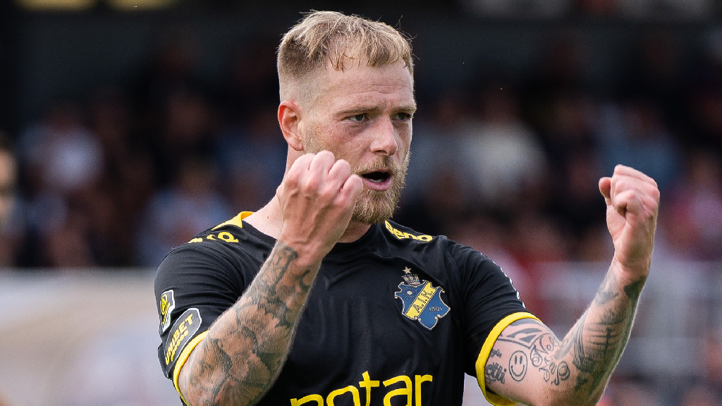 Guidetti har gjort sitt första AIK-mål – “Vet att jag är bra på det”