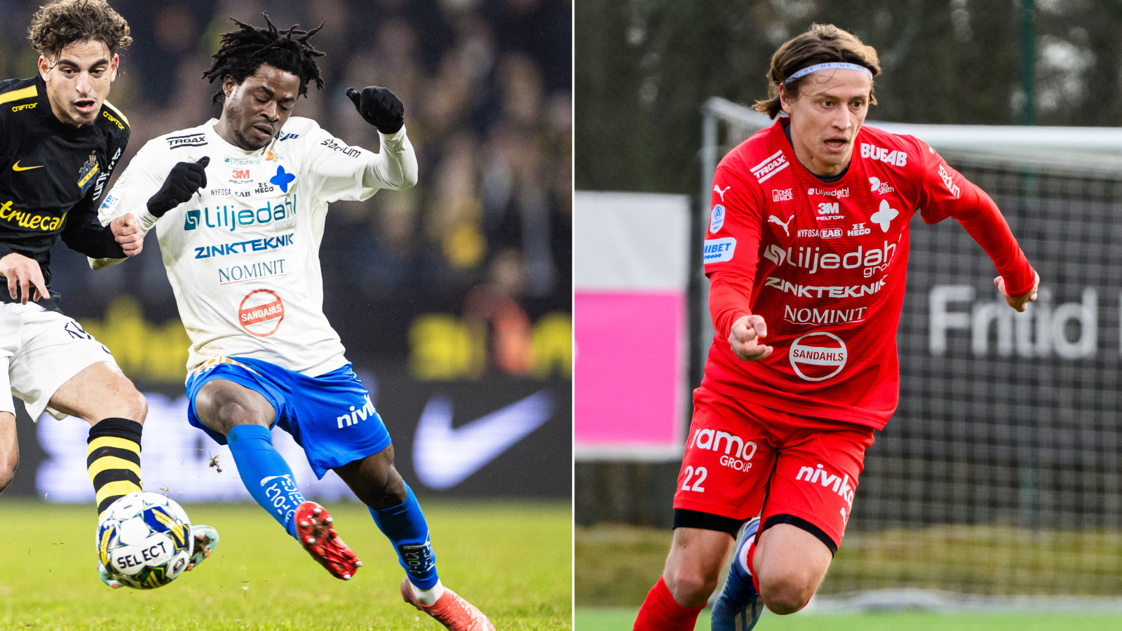 PÅ FD: Värnamos oro kring Adjei och Thern