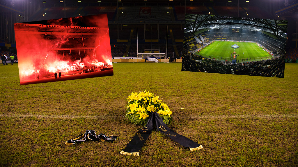 Nästan tio år sedan Råsunda Stadion revs – AIK:s stora hyllning