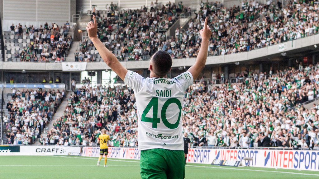 Drömdebuten är ett faktum – Saidi ger Bajen ledningen