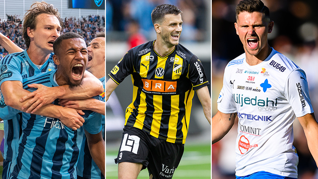 Isak Hien, Alexander Jeremejeff och Marcus Antonsson nominerade till månadens spelare