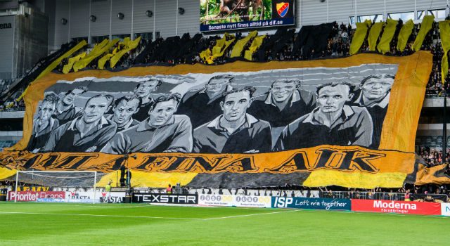 AIK:s statement för supportrarna – skänker biljettintäkter till AIK Tifo