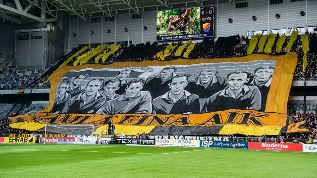 PÅ FD: AIK:s tydliga ställningstagande för tifo – kommer stötta med nya kampanjer