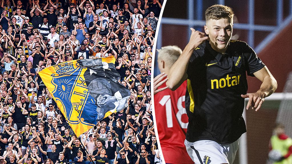 Fick enorm draghjälp av AIK-supportrarna