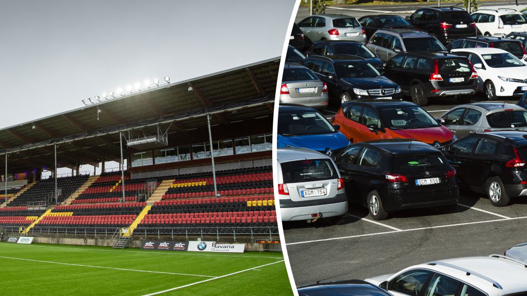 Östersunds krislösning: Drive in-fotboll