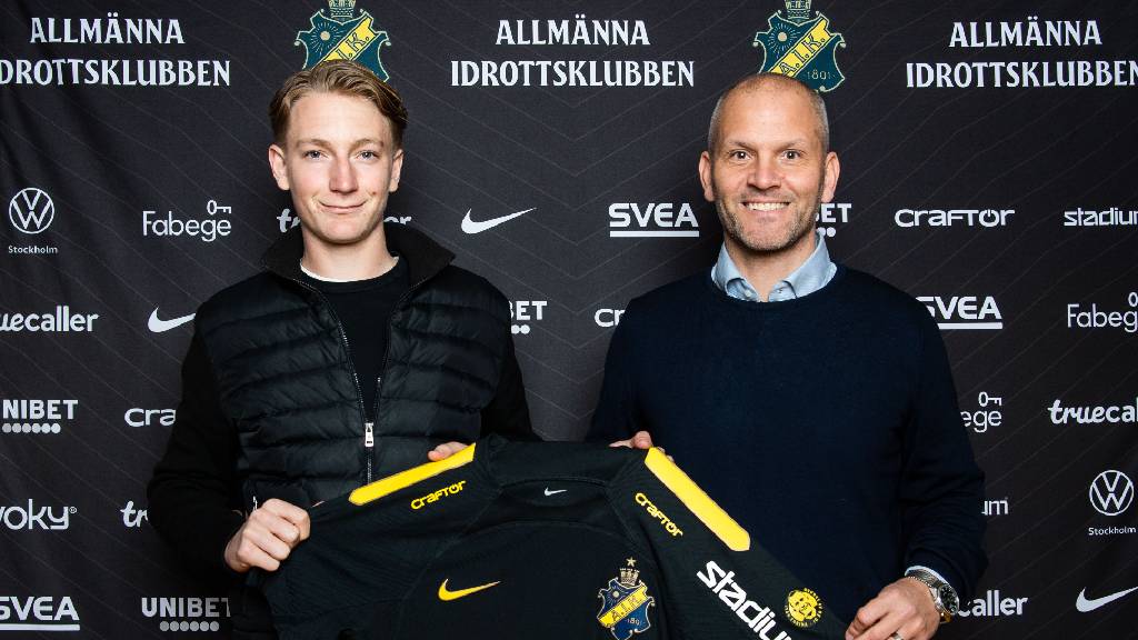 AIK skriver A-lagskontrakt med Hugo Aviander