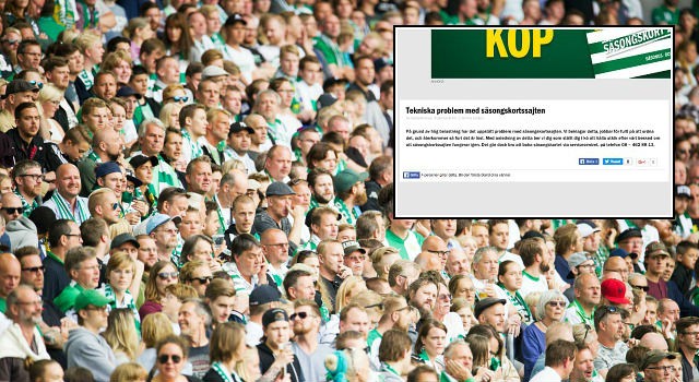 PÅ FD: Hammarby beklagar biljetthaveriet: “Men glädjande med så enormt intresse”