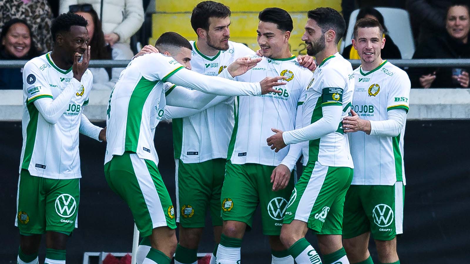 Bajen-ledning i paus mot Häcken