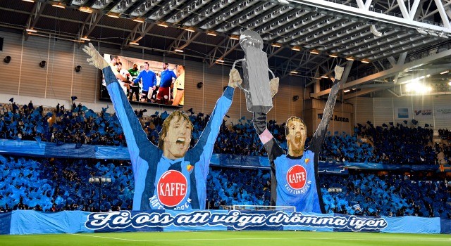 Se Djurgårdspublikens mäktiga tifo i premiären