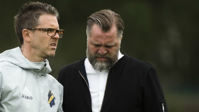 AIK:s test med ghanan – Anoff Blankson på besök