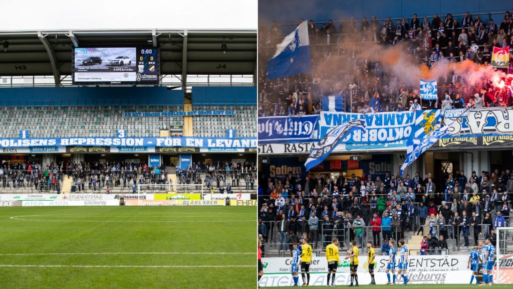 Blåvittfansens starka protest