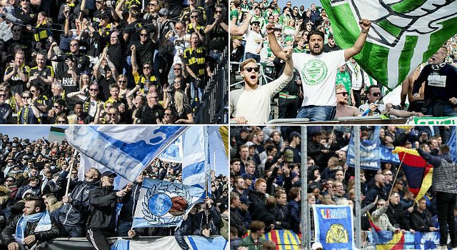 SPECIAL: De har flest bortafans – hårt mellan AIK, Djurgården och Bajen