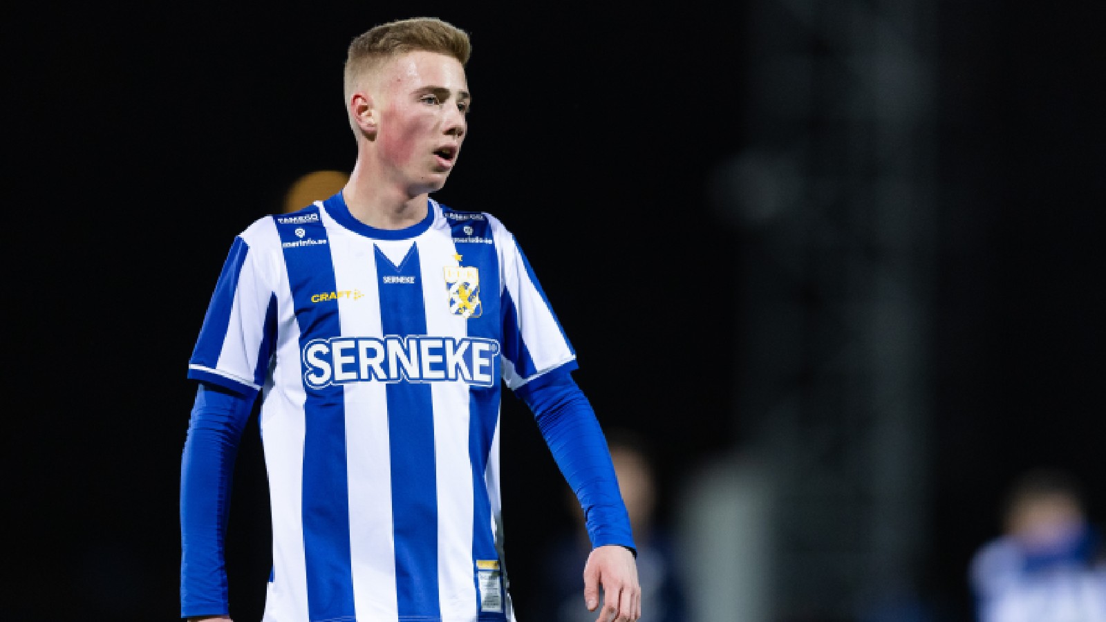 Benjamin Brantlind hyllas efter matchen mot Silkeborg