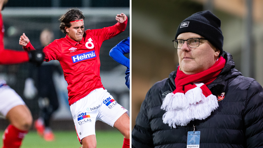 Carl Ljungberg skriver A-lagskontrakt med Degerfors