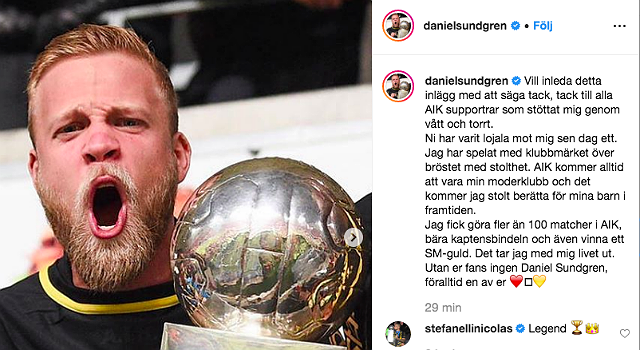 AIK-stjärnan ikväll – ”Det här tar jag med mig livet ut”