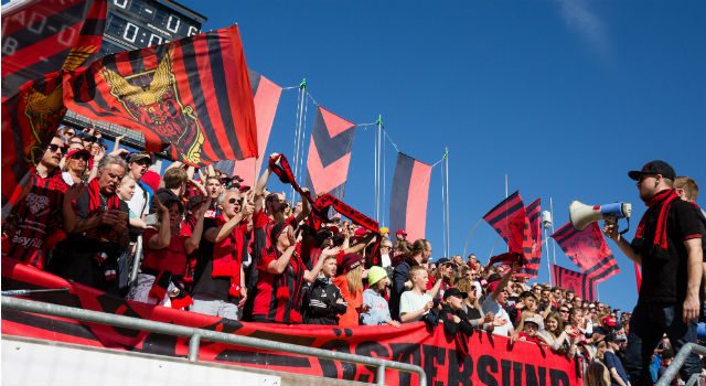 Östersunds fans hyllas av polisen: “Visar vad en riktig supporter är”