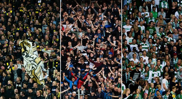 Siffrorna för AIK, Djurgården och Hammarby – vilka är störst i Dalarna?