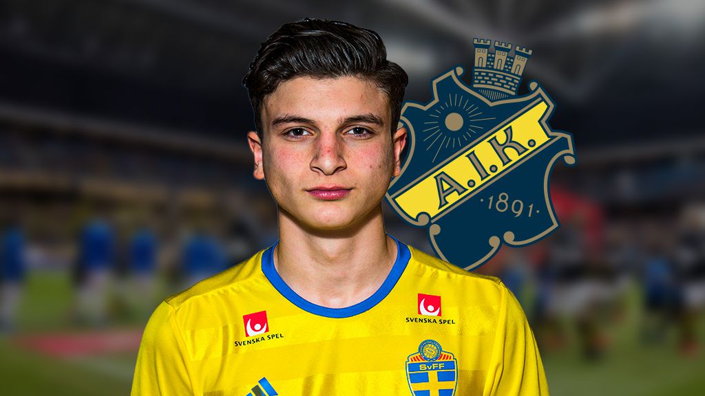 Lämnade Italien – nu tränar talangen med AIK