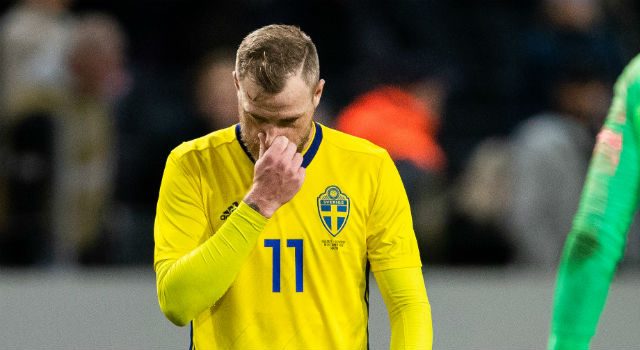 Sämsta publiksiffran någonsin när Sverige tappade mot Slovakien