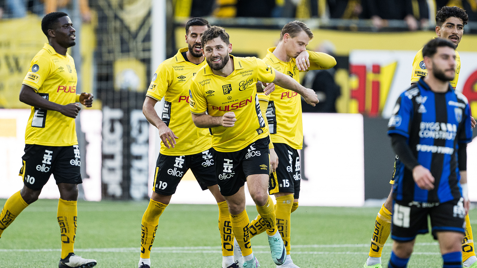 Elfsborg vann grinig match mot Sirius – mittbacken utvisad