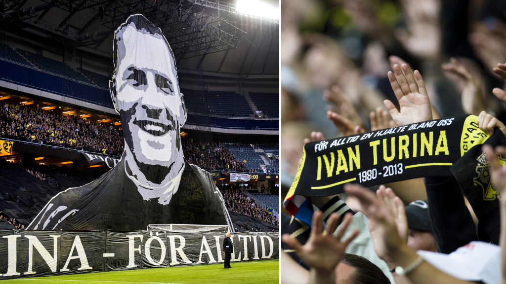 AIK skänker delar av biljettintäkterna till minnet av Ivan Turina