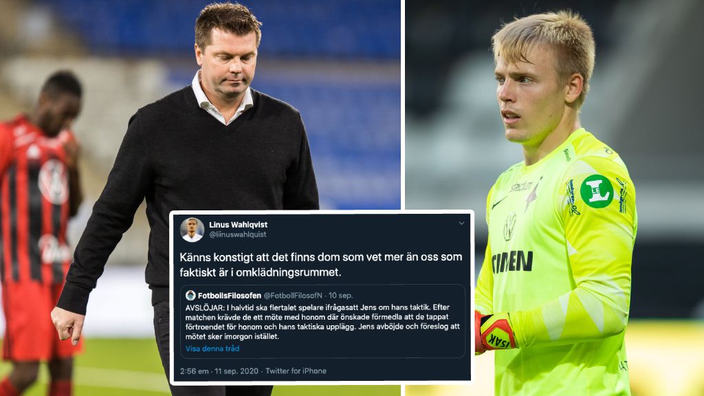 Pekingstjärnans svar på ryktet om missnöje med Jens Gustafsson