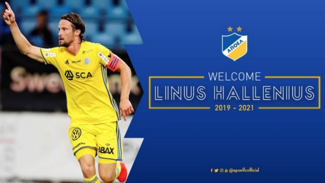 Bekräftat: ”Welcome Linus Hallenius” – klar för cypriotisk storklubb