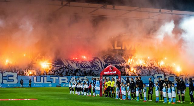 BILDSPEL: Gör som Djurgårdens fans – Gnaget och Malmö med uppvisning i kväll