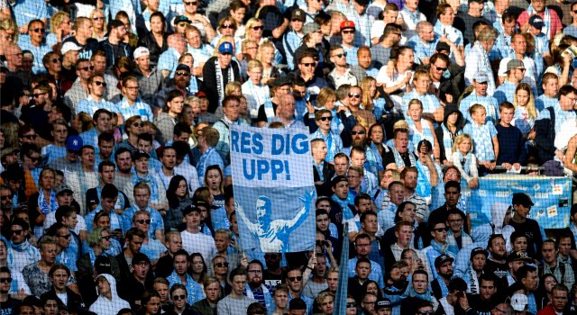 MFF-fansens jättevrål – nära sitt eget allsvenska decibelrekord