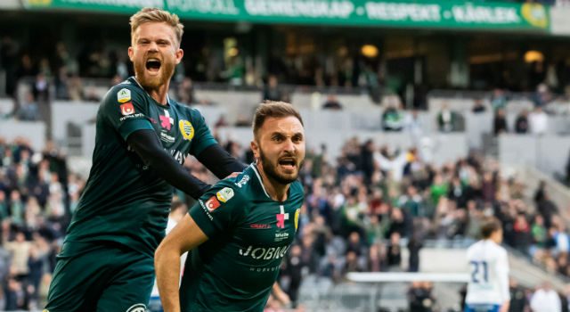 Bajen närmast segern – målrik tillställning i Stockholm