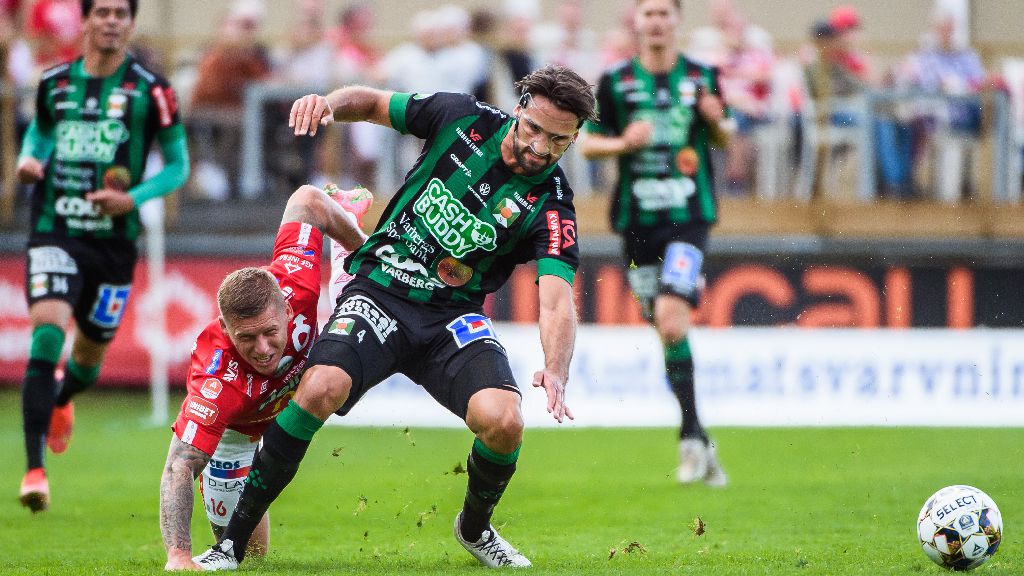 HALVTID: Konstant Varberg-press stör Degerfors ordentligt