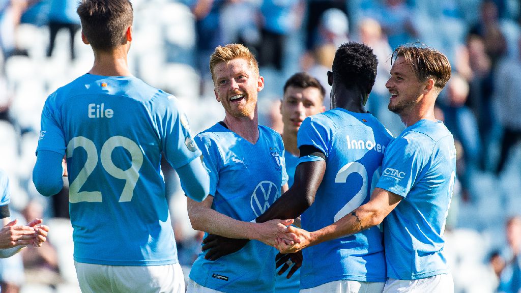 Klar vinst för Malmö FF – går upp i tillfällig serieledning