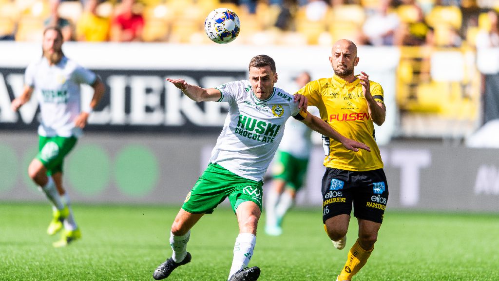 Hammarby får med sig kryss efter två sena mål