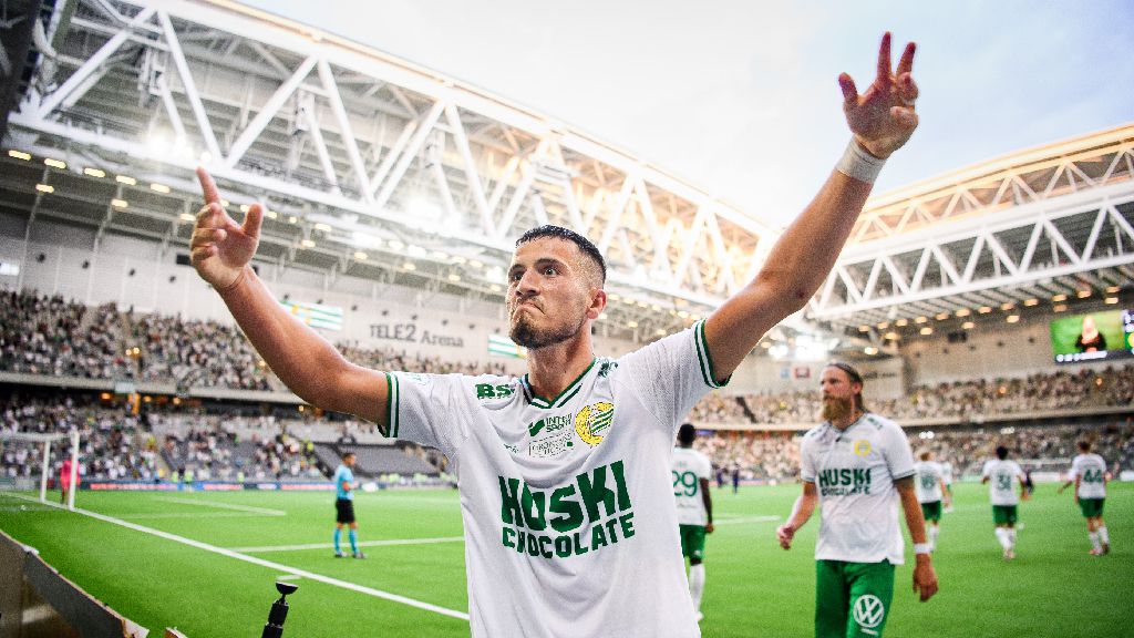 Hammarby vinner – tre mål av Astrit Selmani