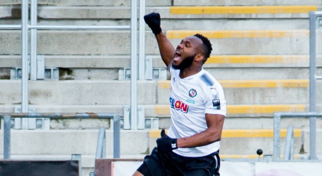 VIDEO: Här bombas ledningsmålet in på Behrn Arena – vilken kanon!