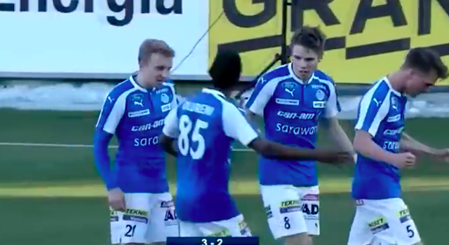 VIDEO: Kolla in AIK:s okända nyförvärv – vilken högerslägga!