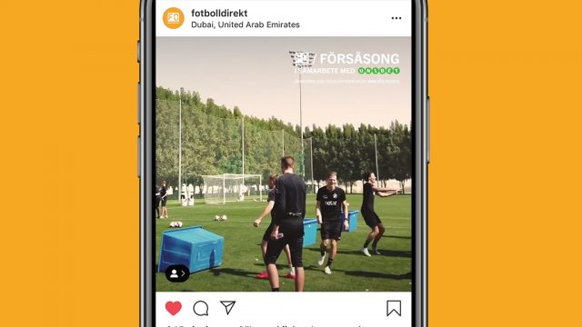 FD INSTAGRAM – Seb Larsson ”röjer” på träning – vattenbaljan åt helvete