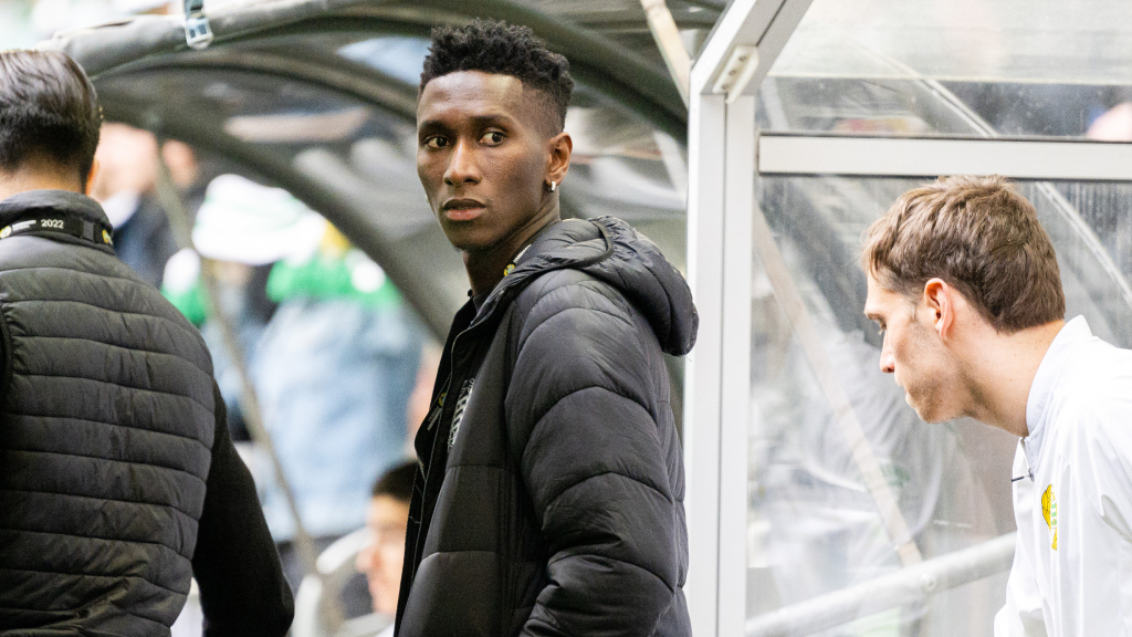 Bubacarr Trawally är med i truppen mot AIK